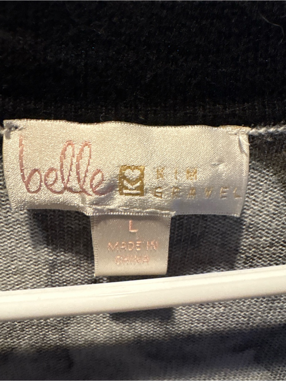 BELLE by Kim gravel camo cardigan duster - Picture 2 of 3
